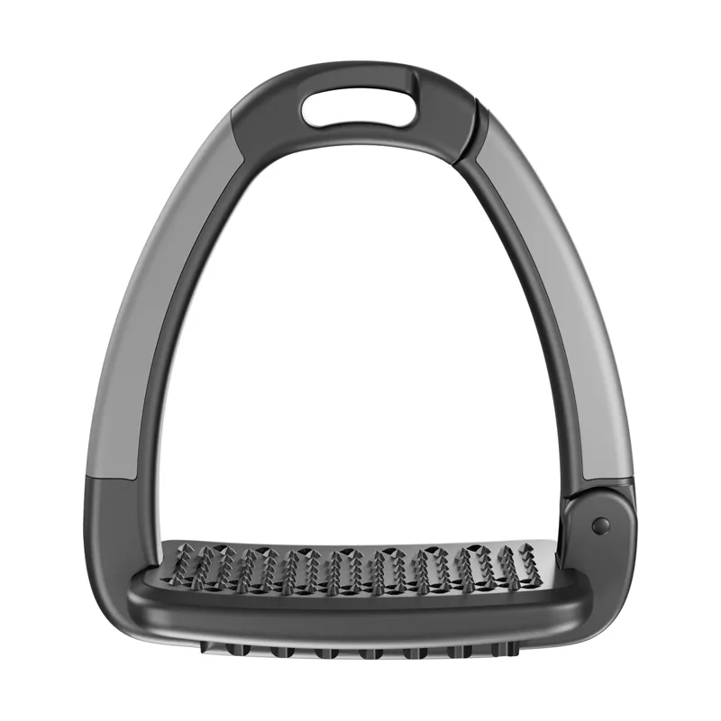 Horsena Swap Stirrup Extra Covers in Pewter Grey